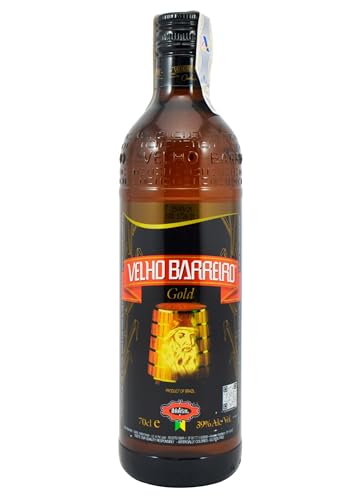 Velho Barreiro Cachaça Gold, 70cl
