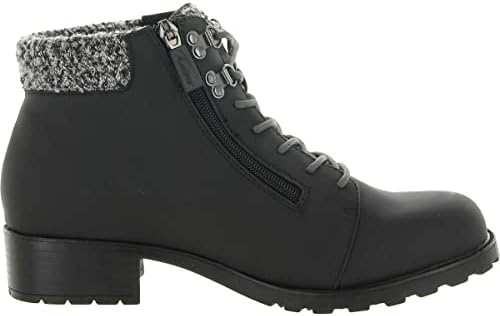 Trotters Women's Becky 2.0 Snow Boot, Black Veg Calf Leather, 8 | Image 3