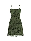 Versatile Occasion Wear: Perfect for various events, this dress is ideal for music festivals, clubbing, vacations, holidays, or romantic dates. Its floral lace design adds a touch of elegance, making it a go-to choice for any celebratory occasion. St...