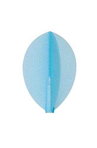 Cosmo Darts Fit Flight 3 Pack Pear Dart Flight (Light Blue)