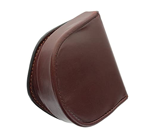 Portamonete di pelle conciata al vegetale