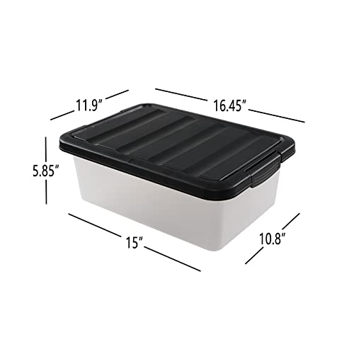 Tyminin-Medium-Storage-Bin-with-Lid-14-Quart-Plastic-Stackable-Container-Box-2-Pack