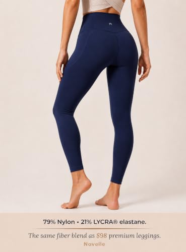 Image of Novelle Velune Buttery Soft Yoga Leggings Pockets 25 inch for Women