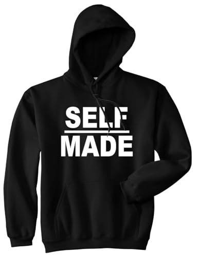 Kings Of NY Self Made Boss Style Fashion Street Mafia Pullover Hoody Sweatshirt