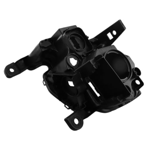 Couvercle de base de phare avant Cherokee 2014-2019 noir en plastique ABS