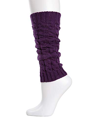 MeMoi Chaotic Cable Girls Legwarmers