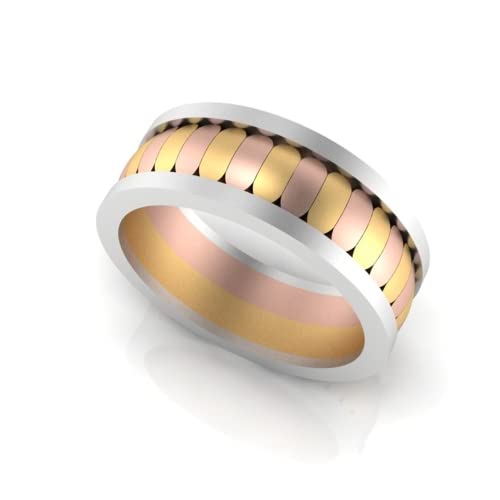 18KT (750) Yellow Gold Ring For Women-H-005-L