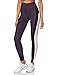 Produktbild Amazon-Marke: AURIQUE Damen Colour Block-Sportleggings mit hohem Bund, Violett (Nightshade/Black/Mauve Mist), XS