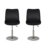 FUIALDOLG Black Bar Stool Chair Cover of 2 Slip Resistant Seat Covers Chair Cover Protecter with Low Short Back for Dining Room