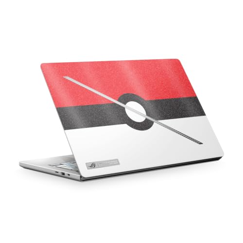 Glossy Glitter Laptop Skin Compatible with Asus ROG Zephyrus G14 (2025) - Battle Ball - Premium 3M Vinyl Protective Wrap Decal Cover - Easy to Apply | Crafted in the USA by MightySkins