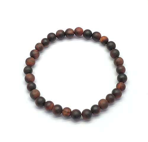 Bracelet oeil de tigre rouge un cadeau de protection spirituelle et de chance pour vos proches