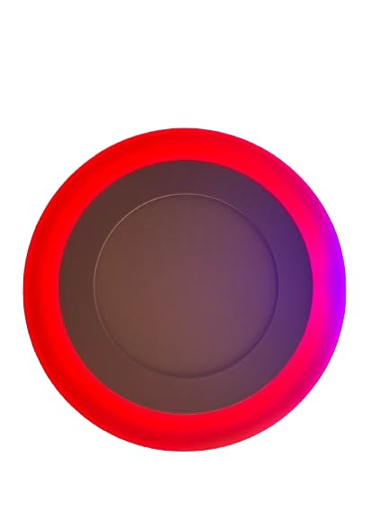 White+Red Edge-Lit Surface Panel Light LED Ceiling Light All Rooms - Image 2