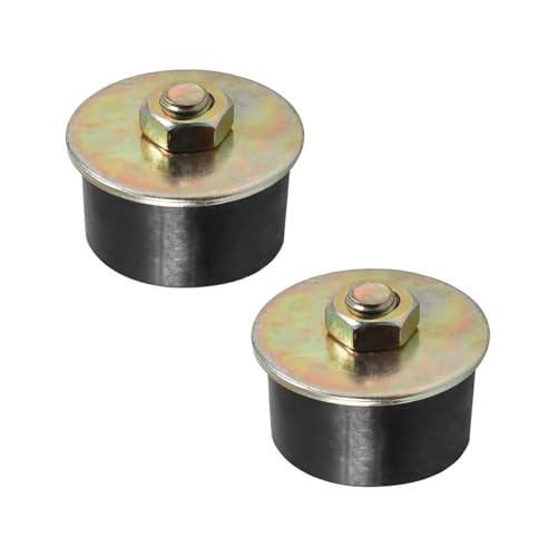 SWPHRT 2PCS Rubber Expansion Freeze Plugs, 1-1/2" Vehicle Engine Expandable Freeze Plugs Fit Hole 38mm - 41mm, Automotive Replacement Accessories, Universal for SUV Truck Lorry