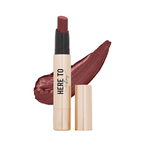 Image of Swiss Beauty Select Here To Stay Lip Crayon | Velvety-Matte Finish | 12-Hour Stay | Enriched With Vitamin E | Retractable Packaging | Smooth Glide | 12 Gorgeous Shades | 2.5g, Shade- 12. Choco Crumble
