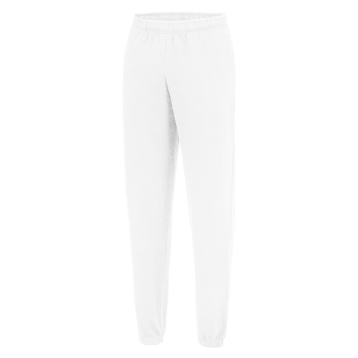 AWDis Just Hoods JH072 College Cuffed Sweatpants - Arctic White - S