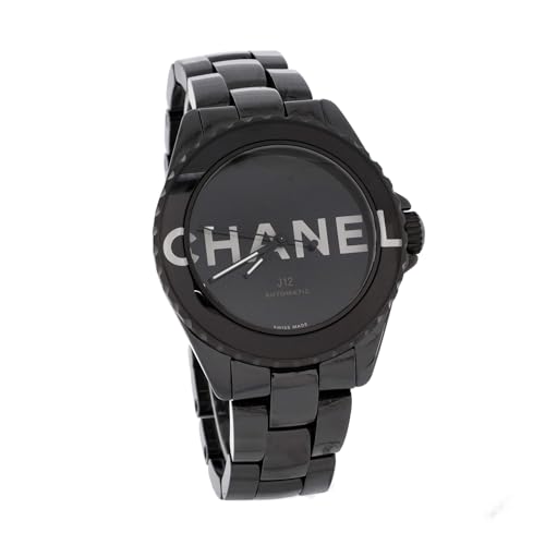 Pre-Loved J12 Wanted de Chanel Automatc Watch Ceramic and Stainless Steel 38, Black3