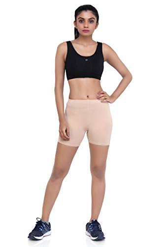 Image of Women's Solid Inner & Outer Wear Active Hot Shorts