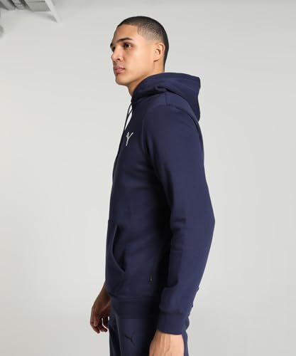Image of PUMA Men Polycotton Regular Fit Hooded Sweatshirt