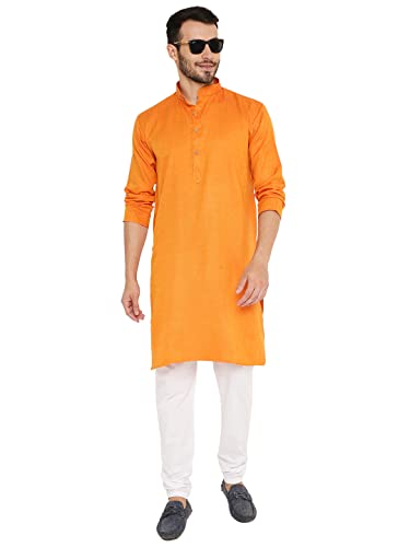 Image of Maharaja Pure Linen Premium Kurta Pyjama Set For Men