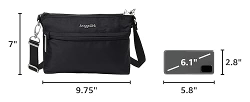 Baggallini Securtex Anti-Theft Crossbody
