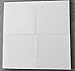 Moroccan Mosaic & Tile House Blanca 12 x 12 Ceramic Tile for Wall in Super White