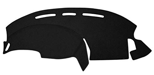 Custom Dash Cover Mat - Compatible with 1997-2003 Ford Pick-up F-150 W/O Light Sensor (Carpet, Black)
