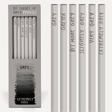 Sharp and Blunt Pencil set - 50 sfumature di