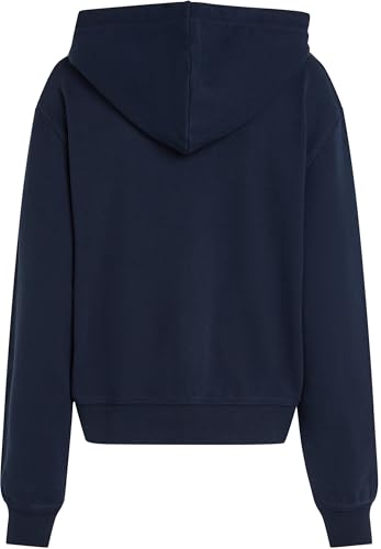 Sweat droit zippé en coton - vue 7