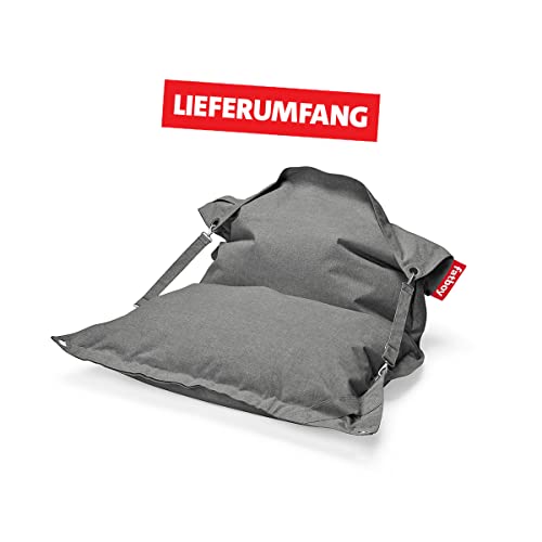 Fatboy Buggle-up Outdoor Sitzsack Rock Grey - Garten Bean Bag - Sitzsack für draußen - 185 x 135cm