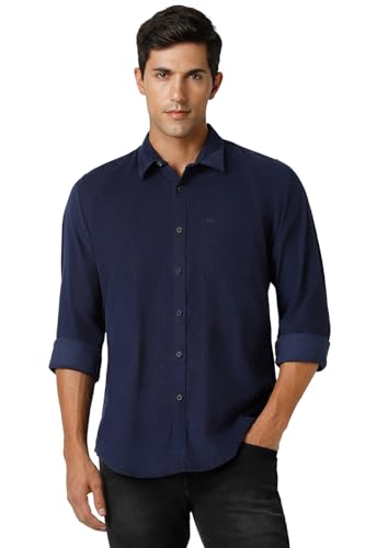 Image of Peter England Men's Cotton Regular Fit Shirt