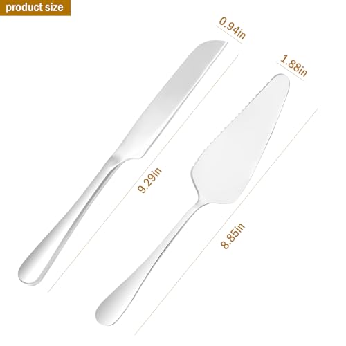 Wedding-Cake-Knife-and-Server-Set-Cake-Cutter-Cake-Cutting-Set-for-Wedding-Cake-Birthday-Gift-Set-Cutter-and-Pie-Spatula-for-Wedding-Birthday-Parties-and-Events