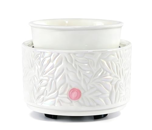ElusiaKa Wax Melt Warmer 3-in-1 Electric, Ceramic Wax Burner for Scented Wax, Scented Wax Melter &...