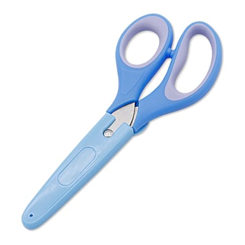 para Niños - Seguras para Niños Pequeños, Diseño y Duradero, Fácil Manejo | de bricolaje para la escuela, pasatiempos creativos, regreso a clases, color azul, protecció