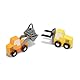 Melissa & Doug Hölzerne Baustellenfahrzeuge