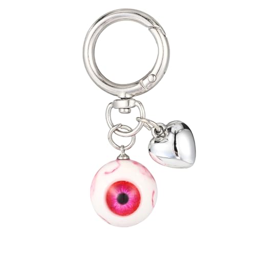 Lyreh Horror Eyeball Keychain, Resin Goth Eyeball Bag Charm with