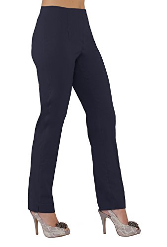 LIOR PARIS Women’s Diana Straight Fit Pull-on Trouser Pant for Work in The Famous LIZE Fit2