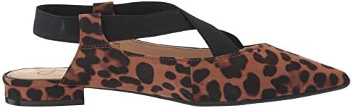 Jessica Simpson womens Lurina Ballet Flat, Natural Leopard, 7.5 US | Image 5