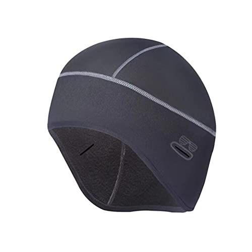 Akemaio Gorra de Casco de Seguridad para Montar de Terciopelo de un Solo Lado Gorro de Forro de Casco Impermeable Gorro de Ciclismo cálido para Motocicleta