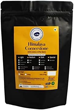 Dark Roast Coffee 100% Arabica Freshly Roasted Ground Coffee (WHOLE BEANS, 500g)