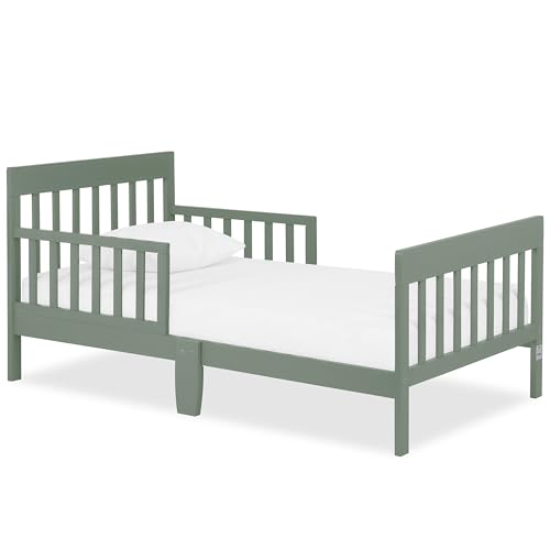 Image of Dream On Me Finn Toddler Bed, GREENGUARD Gold, Pinewood, Meadow Green