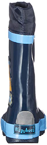 Boy's Rain Boot Wellies Building Site Wellington Rubber3