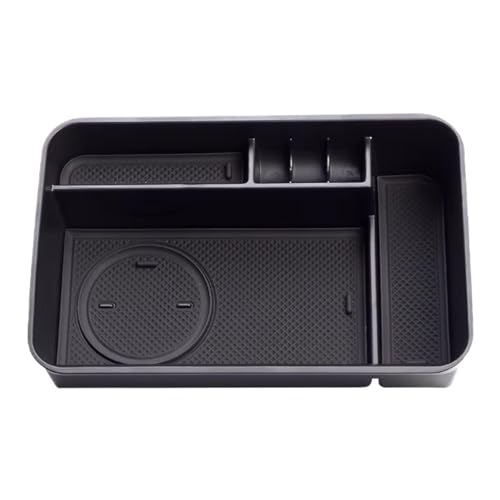 アームレスト収納ボックス Compatible With For PATROL Y62 2010-2018 車用センターコンソールアームレストボックス収納内装小物入れコイン収納整理整頓