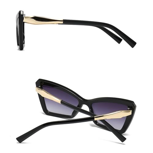 Lunettes de soleil de luxe pour femme avec verre dégradé chic - 5