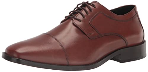 Johnston & Murphy Mens Novick Cap Toe Tan 9M