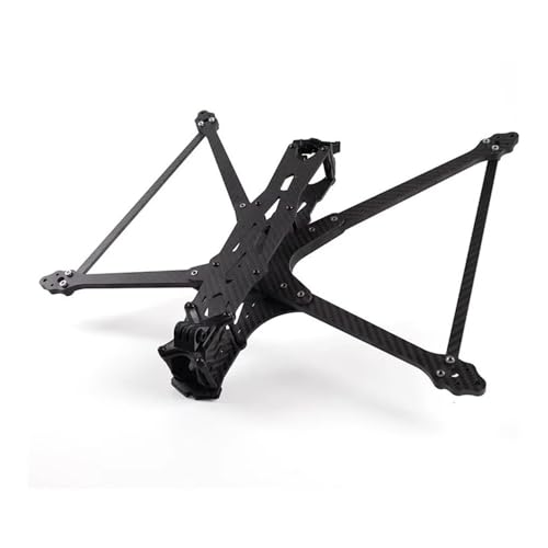 10インチ T7 FPVフレーム ? 440mm 3KカーボンファイバードローンフレームV2デザイン(空撮とフリースタイルビルド用)(Without Printing)