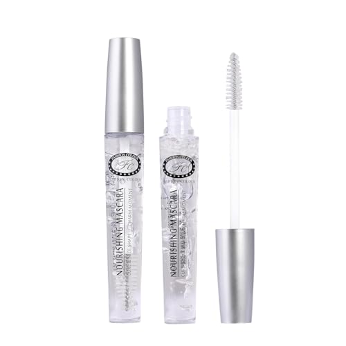 Fashion Colour Dual Eyebrow Powder & Transparent Waterproof Mascara (Black & Transparent Mascara)