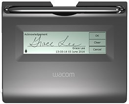 Wacom STU-300B 2540lpi (Linee per Pollice) 98.985 x 24.985mm USB Nero tavoletta Grafica