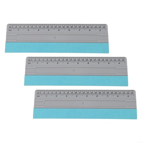 AugustknowU 3Pcs Felt Squeegee, Vinyl Wrap Squeege, Car Window Squeegee Tool Set, Wallpaper Wrapping Smoothing Window Tint Film, Tint Squeegee Installation Tool(10inch)