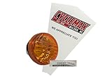 Cyclemax One Pack compatible with Suzuki M109R M90 M50 C50 C50T FRONT LH LEFT TURN SIGNAL LENS 35630-38AA0 Contains One FRONT LEFT TURN SIGNAL LENS and a Funnel