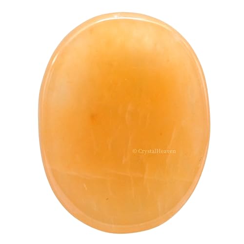 Image of Red Aventurine Crystal Thumb Worry Pebbles Stones for Anxiety Stress Relief Massage - AAA Grade Original Healing Gemstone Agate Rubbing Stone for Yoga Meditation Spiritual Reiki Feng Shui